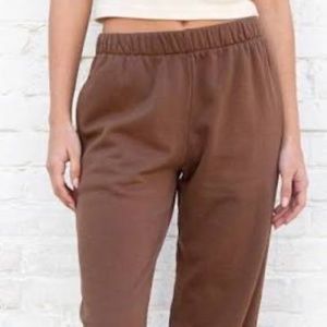 John Galt Brown Joggers